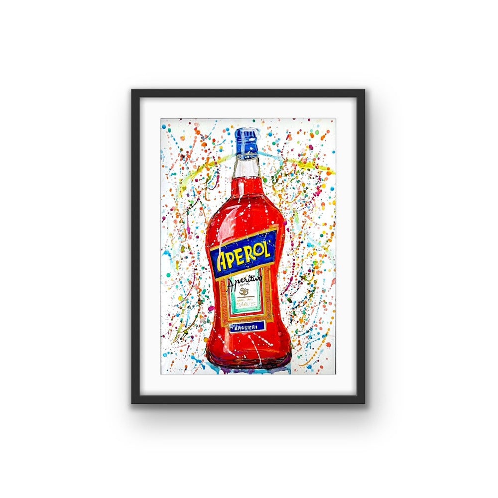 ‘A Splash of Aperol’ A3 Giclée Print