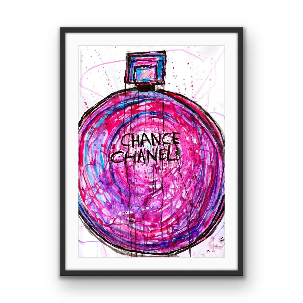 Chance Chanel A3 Giclée Print