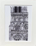 Biro Drawings: Notre Dame Giclée Print